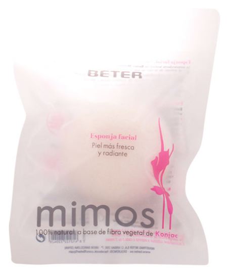 MIMOS esponja facial con fibra vegetal de Konjac