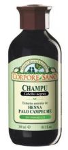 Champú a la Henna para Cabellos Negros 300 ml