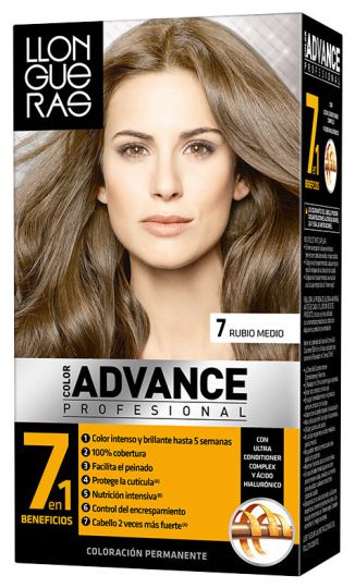 Color Advance Hair Colour #7-Medium Blond