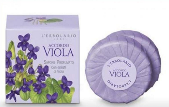 Jabón Perfumado Con Extractos de Viola 100 gr