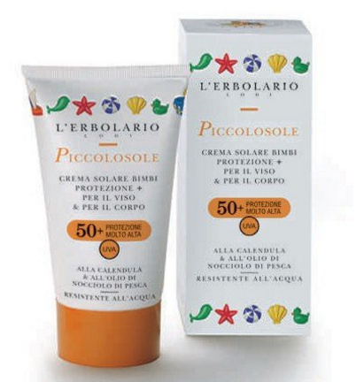 Solar Crema Protectora Piccolosole para Niños Spf 50+