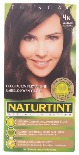 Tinte Permanente de Cabello 4N Castaño Natural