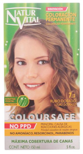 Coloursafe Tinte Permanente 7.3-Rubio Dorado 150 ml