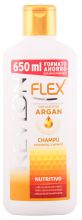 Flex Champú Nutritivo con Keratina y Aceite de Argán 650 ml