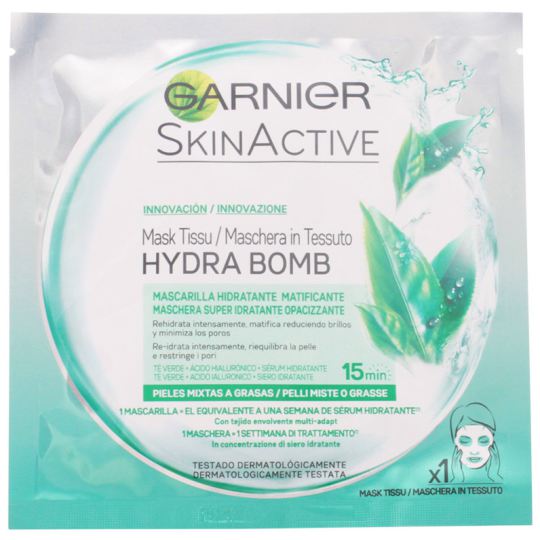 Skinactive Hydrabomb Mascarilla Facial Hidratante Matificant