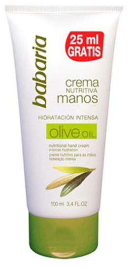 Crema Nutritiva de manos de Aceite de Oliva 75 ml