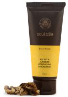 Exfoliante facial con Nuez, Cúrcuma y Sándalo 100 gr