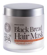 Bania Fresh SPA Mascarilla Capilar Pan Negro fuerza y brillo 400 ml