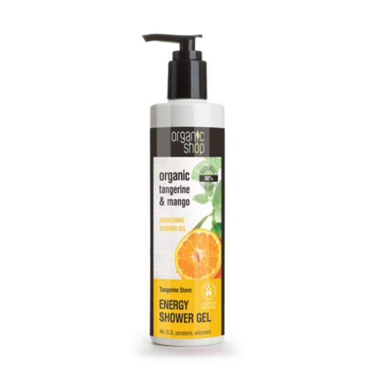 Gel de Ducha Energizante de Mandarina y Mango 280 ml