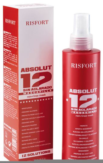 Mascarilla en Spray sin Aclarado Absolut 12 200 ml