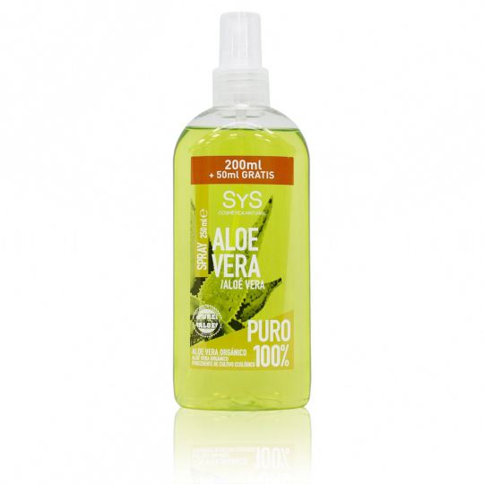 Spray Emergencia Aloe Vera 200 ml+50 ml 100% puro