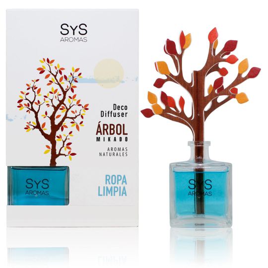 Ambientador Difusor arbol ropa limpia 90 ml