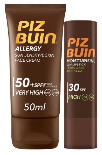 Allergy Rostro spf 50 50 ml + Stick Labial regalo spf 30