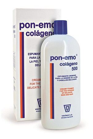 Pon-emo Colágeno Gel-Champú Cabello Seco de 500 ml