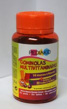 Pediakid Gominolas Multivitaminadas 60 Unidades