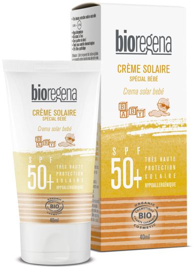 Crema solar especial bebés spf 50+ 40 ml