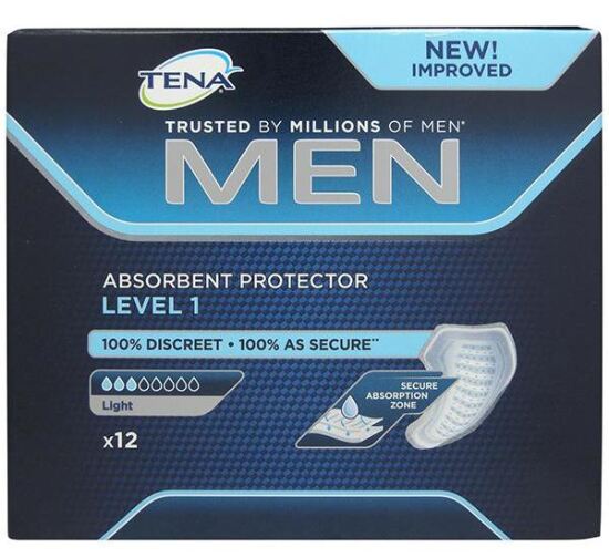 Protectores Absorbentes Nivel 1 For Men 12 uds