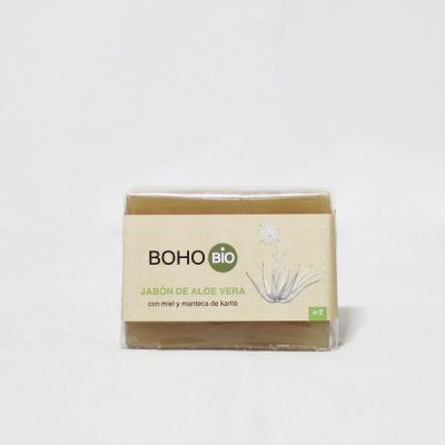 Jabon Aloe vera Miel y Karite Bio 100 gr