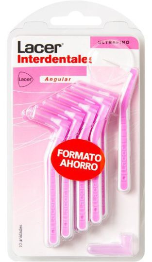 Interdental ultrafino angular 10 unidades