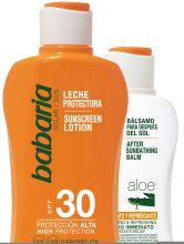 Leche Protector solar Aloe F-30 + After sun