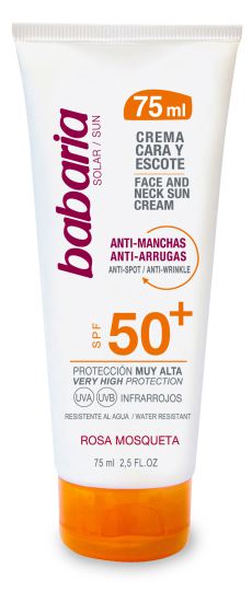 Fuido Solar Antimanchas Cara y Escote spf 50 de 75 ml