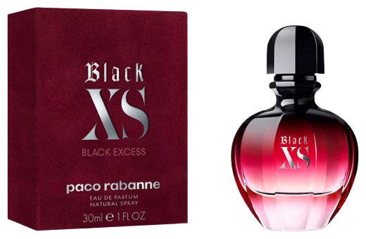 Eau de Perfume Black Xs para Mujer spray 30 ml