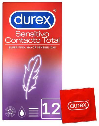 Preservativo Sensitivo Contacto Total 12 uds