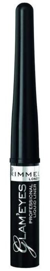 Delineador Liquido Profesional 001 Glam`Eyes 3,5 ml