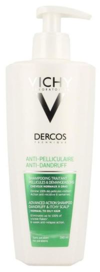 Dercos Champú Anticaspa 390 ml