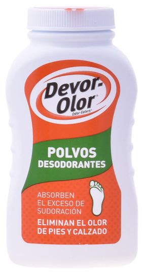 Polvo desodorante para los pies