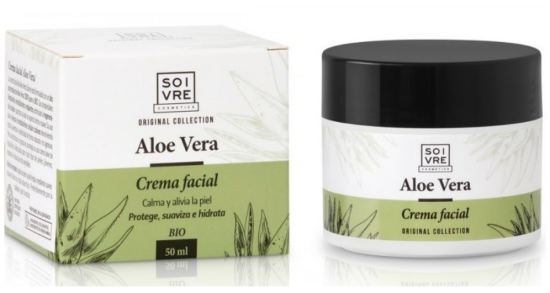 Crema Facial Aloe Vera Soivre 50 ml