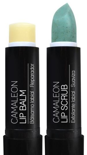 Exfoliante camaleon Melon + balsamo labial