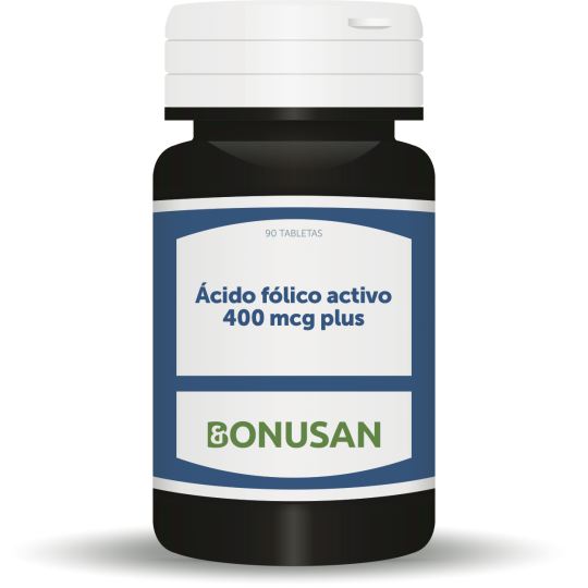 Acido fólico activo 400 mcg plus