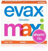 Salvaslip Maxi Protegeslips 72 Unidades