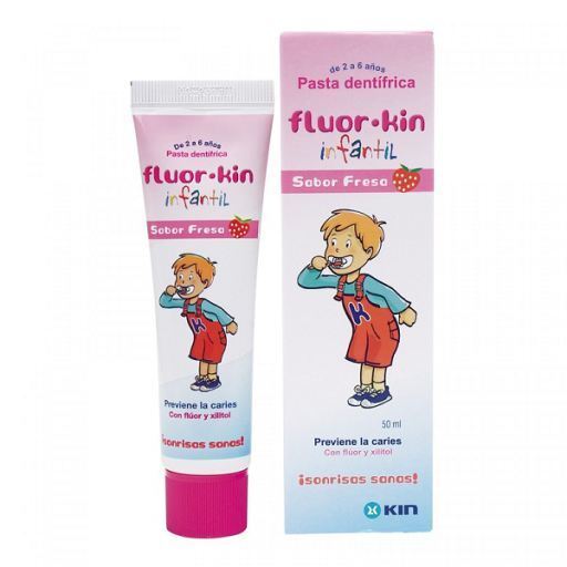 Kin Fluor Infantil Pasta Fresa 50 ml