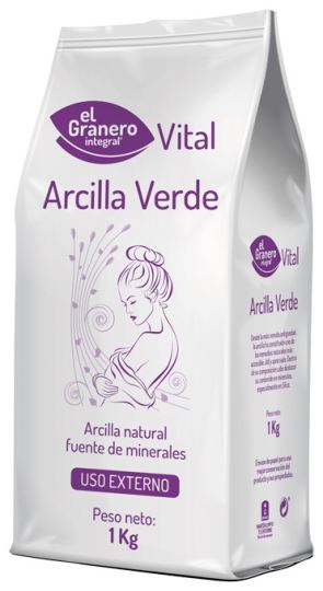 Arcilla Verde en Polvo