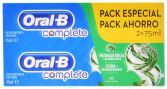 Pack Dentífrico + Blanqueante 2 en 1 2x75 ml