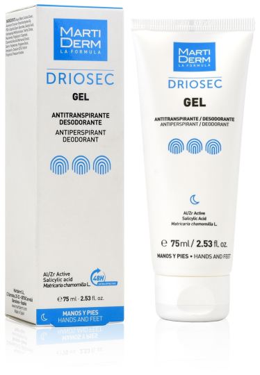 Driosec Desodorante en Gel para Manos y Pies 75 ml