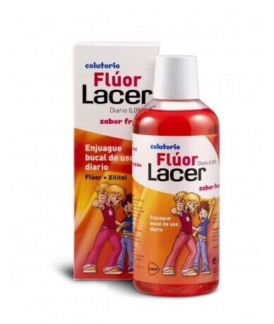 Fluor diario 0,05% fresa 500 ml