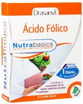 Nutrabasics - Ácido Fólico 30 Cápsulas