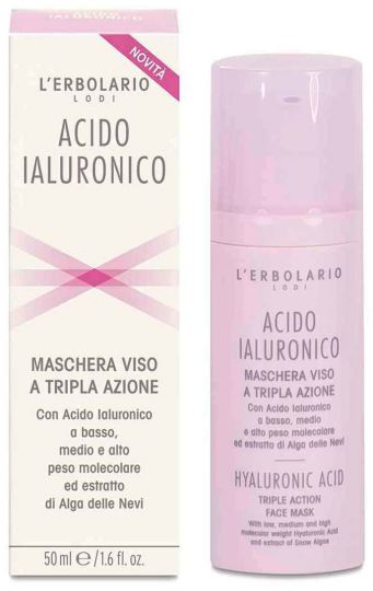 Máscarilla Facial Acido Hialurónico Triple Acción 50 ml