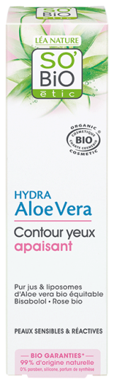 Contorno de Ojos Calmante Bisabolol & Aloe vera bio 15 ml