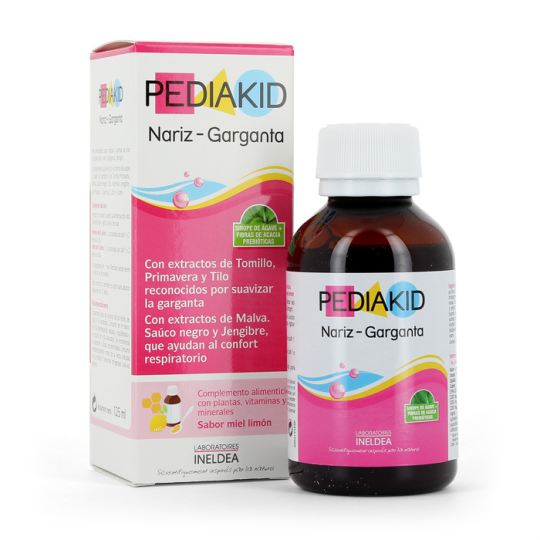 Pediakid Nariz-Garganta Jarabe 125Ml.