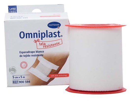 Esparadrapo Omniplast Tela Blanco