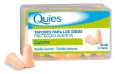 Quies Tapón De Espuma 6 Uds