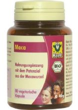 Maca bio pura, 80 cápsulas