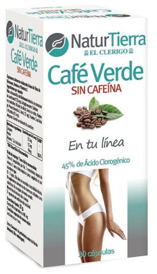 Café Verde Sin Cafeina 30 cápsulas