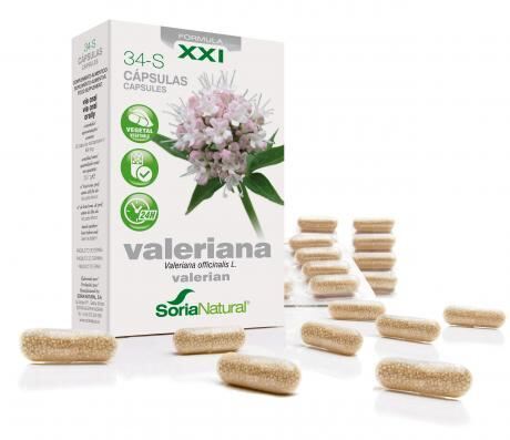 Valeriana XXI 34 S Cápsulas