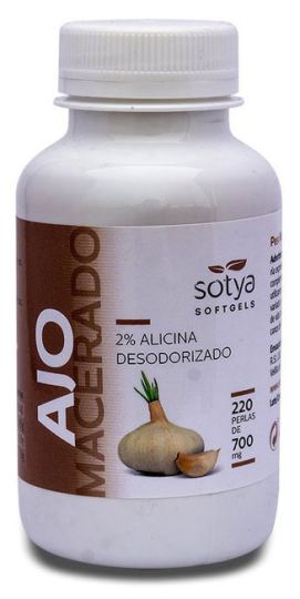 Ajo Macerado 700 mg Perlas