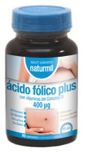 Acido Fólico Plus 400 mg 90 Comprimidos